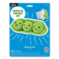 Bucilla ® Amigurumi Crochet Kit - Triplets in a Pod 5"
