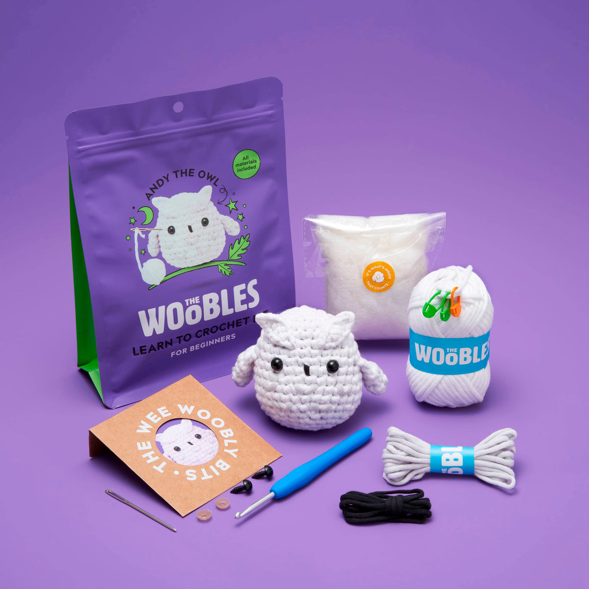 Andy the Owl Crochet Kit