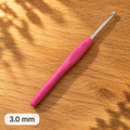 Soft-Grip Crochet Hook 3.0 mm – Ergonomic Handle
