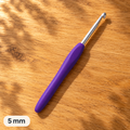 Soft-Grip Crochet Hook 5.0 mm (US H-8) – Ergonomic Handle
