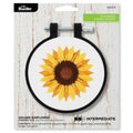 Bucilla® Stamped Embroidery Kit - Golden Sunflower 3"